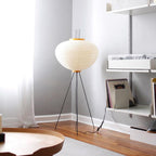 Kaze Rice Paper Floor Lamp - Japanese-Inspired Ambient Glow