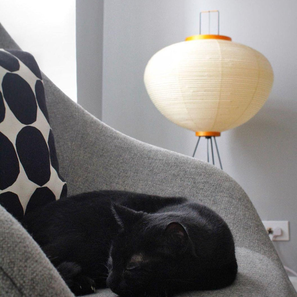 Kaze Rice Paper Floor Lamp - Japanese-Inspired Ambient Glow