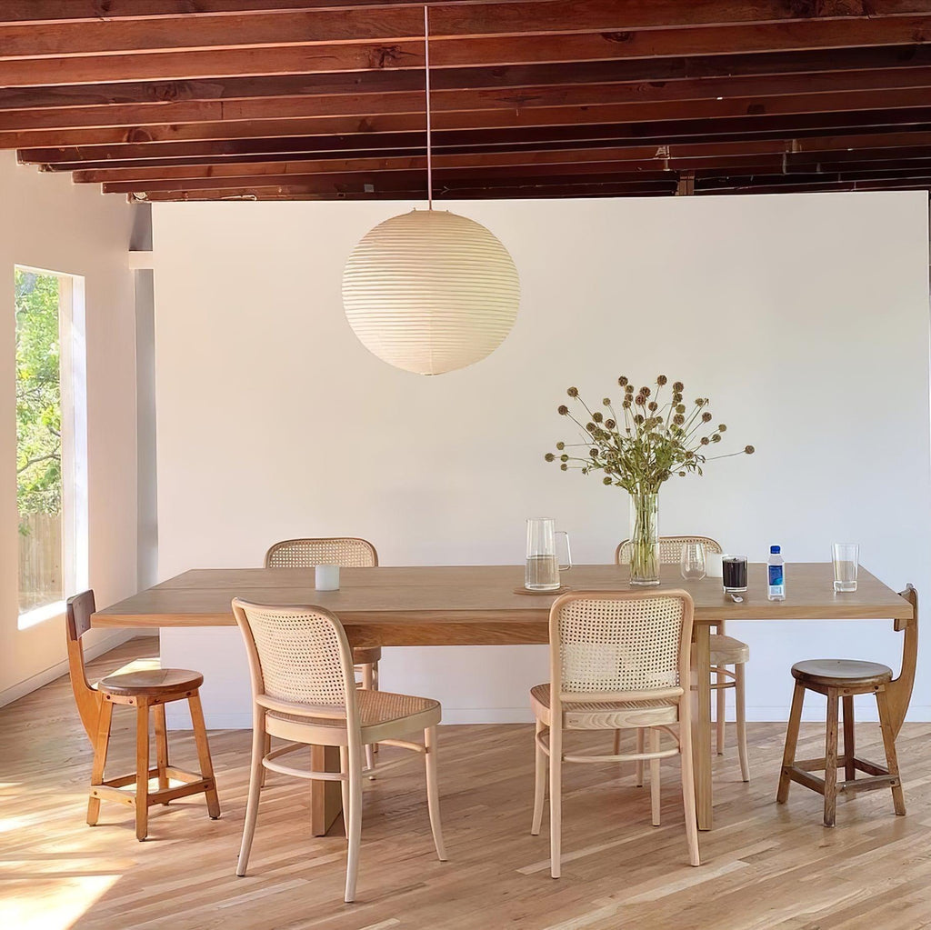 Kirei Studio Pendant Light Akari Inspired Mid Century Lamp