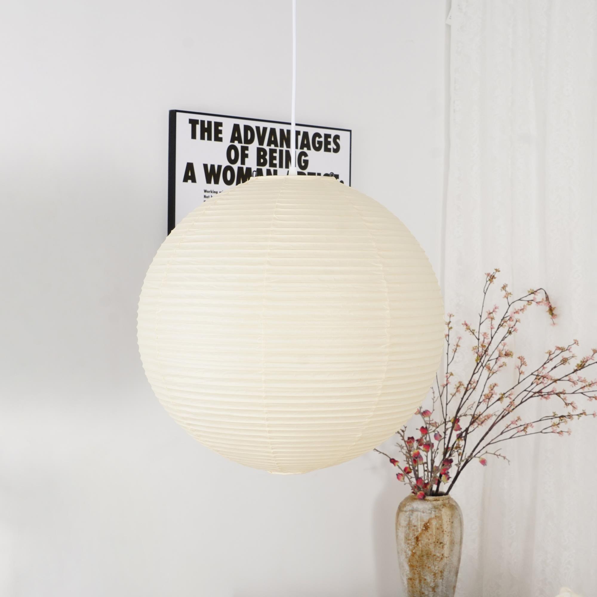 Kirei Studio Pendant Light Akari Inspired Mid Century Lamp