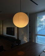 Kirei Studio Pendant Light Akari Inspired Mid Century Lamp