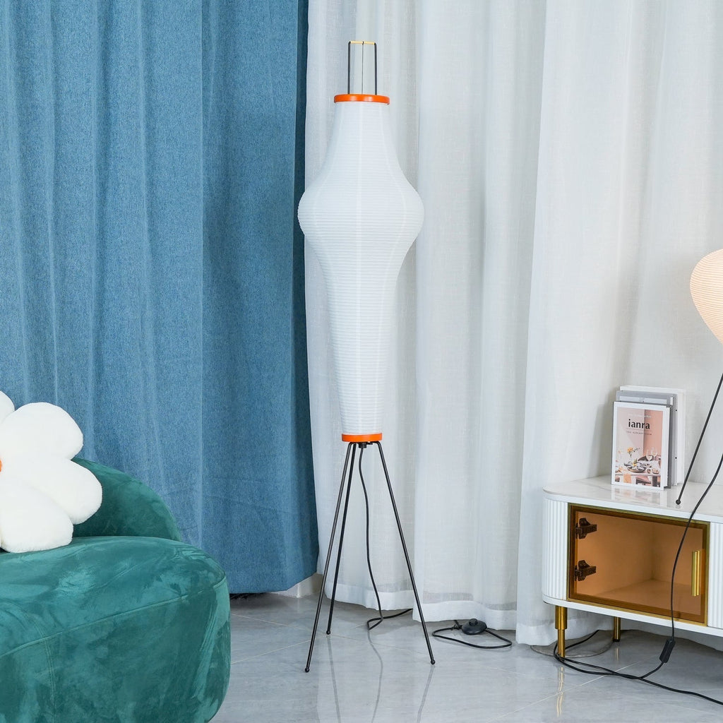 Kaze Rice Paper Floor Lamp - Japanese-Inspired Ambient Glow