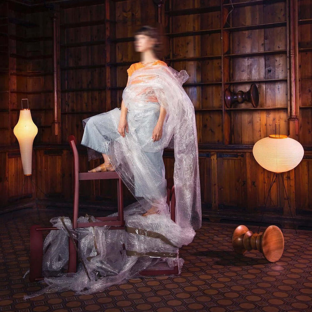 Kaze Rice Paper Floor Lamp - Japanese-Inspired Ambient Glow