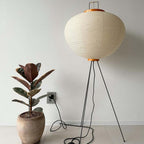 Kaze Rice Paper Floor Lamp - Japanese-Inspired Ambient Glow