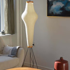 Kaze Rice Paper Floor Lamp - Japanese-Inspired Ambient Glow
