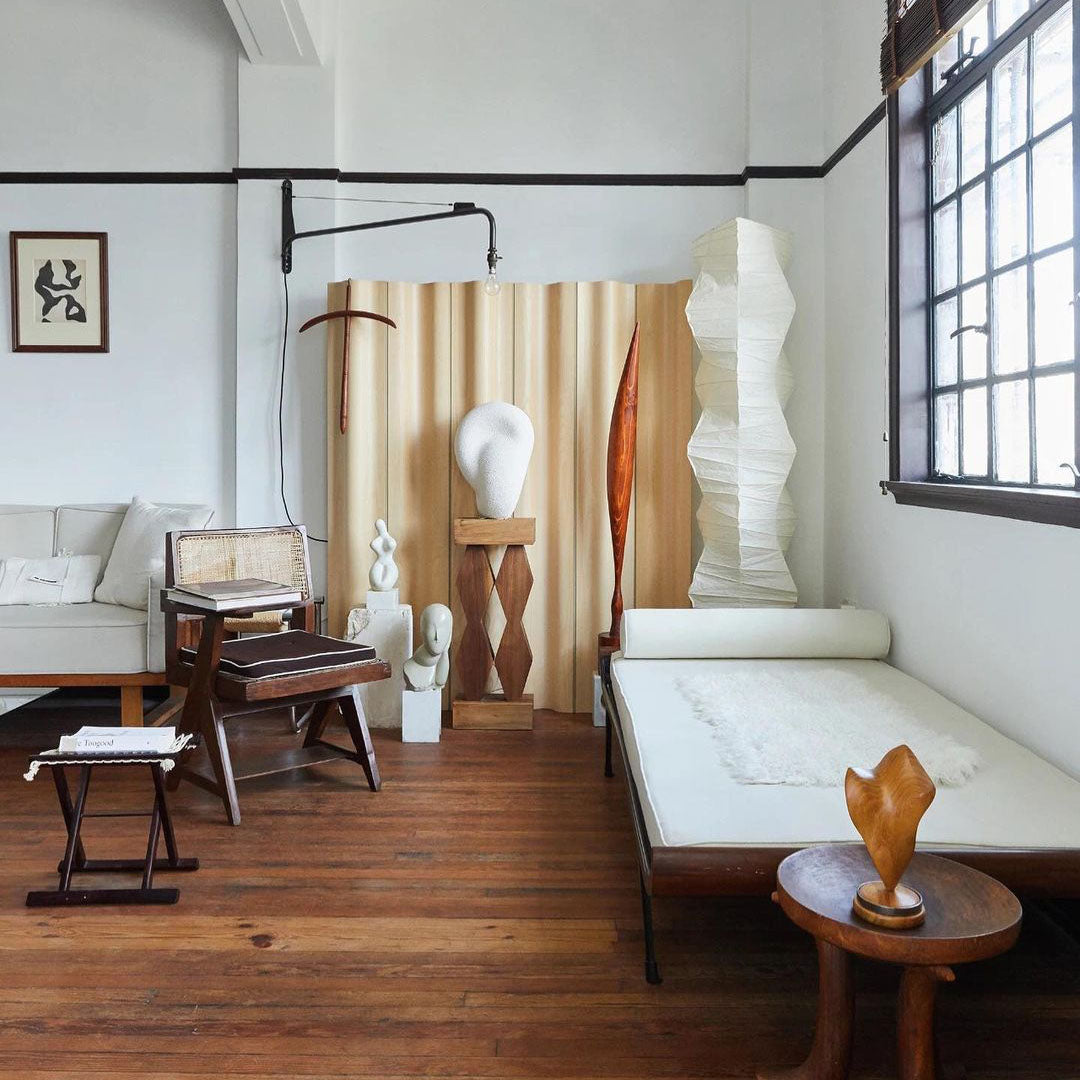 Kaze Rice Paper Floor Lamp - Japanese-Inspired Ambient Glow