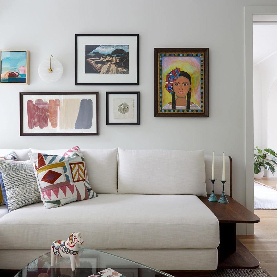 CelesteLume Alabaster LED Disc Sconce with Black Arm