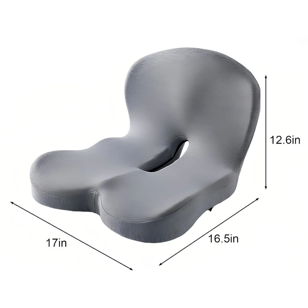 Alvara Orthopedic Memory Foam Seat And Back Support Cushion