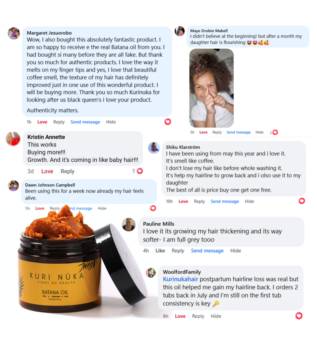 Authentic Batana Hair Treatment Oil