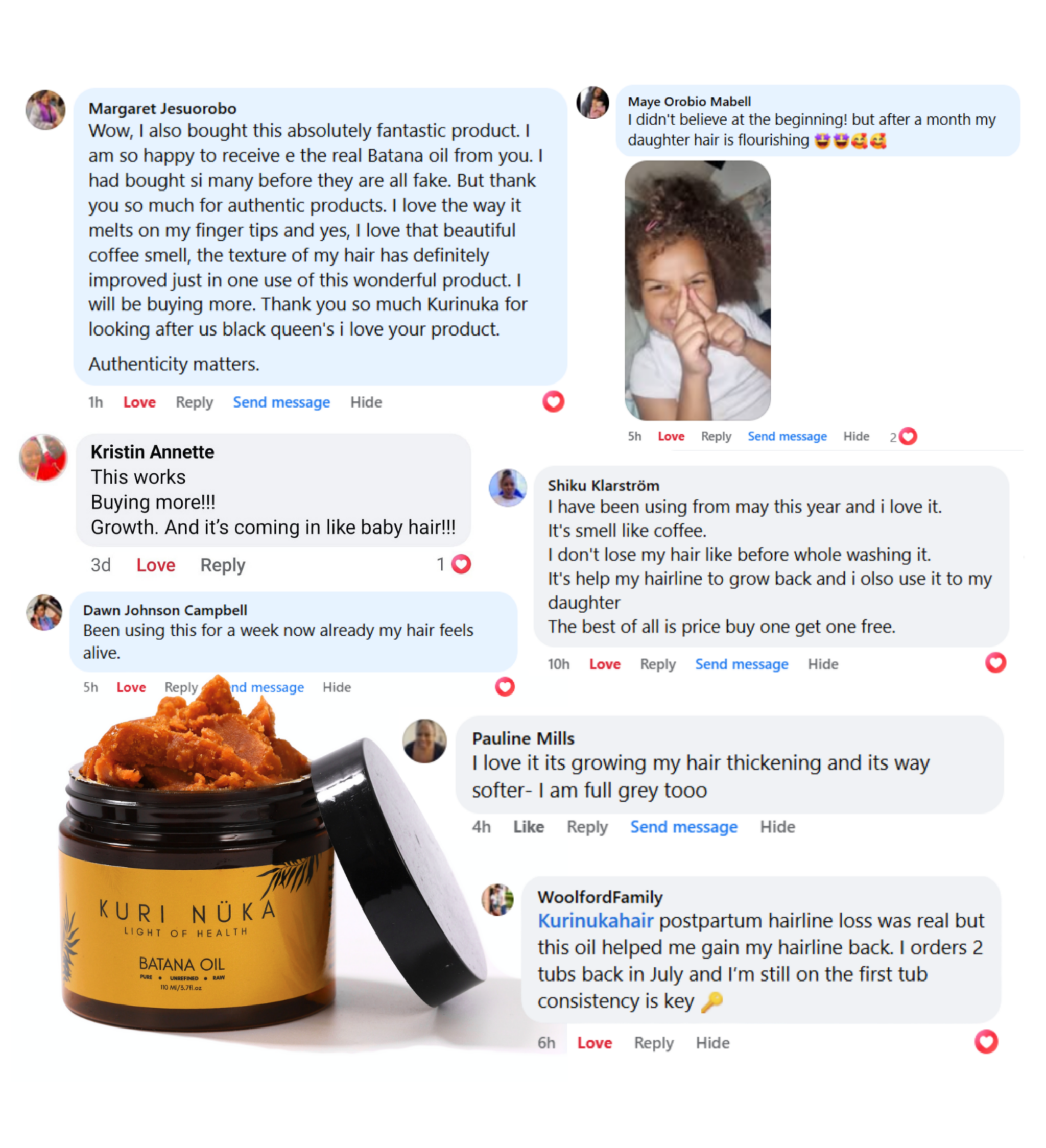Authentic Batana Hair Treatment Oil