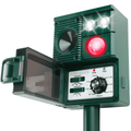 Solar Motion-Activated Animal Repellent – Adjustable Ultrasonic Deterrent for Gardens & Yards