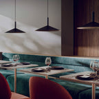 Lampa wisząca Lumenix w kształcie stożka do nowoczesnych wnętrz miękkie światło