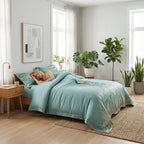 Colección de juego de edredón suave y elegante tamaño king Aurelian