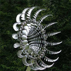 Anti Rust Kinetic Metal Wind Spinner Garden Decor Outdoor