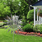 Anti Rust Kinetic Metal Wind Spinner Garden Decor Outdoor