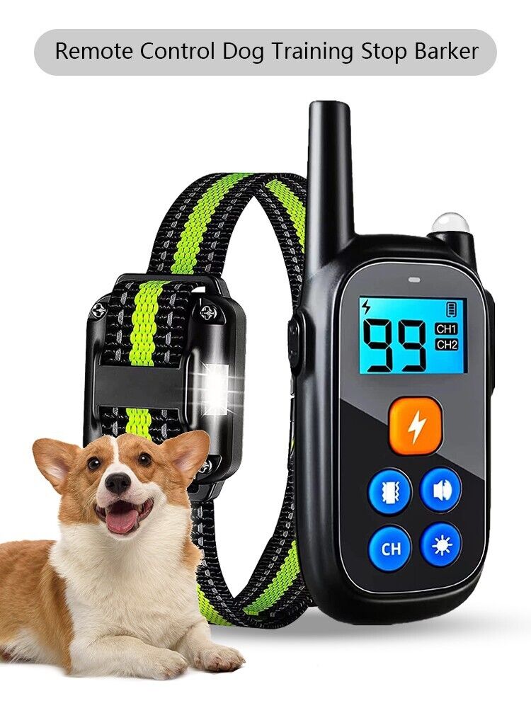 Collier Électronique Elite AeroPaw Pro Télécommande Anti-Aboiement pour Chiens