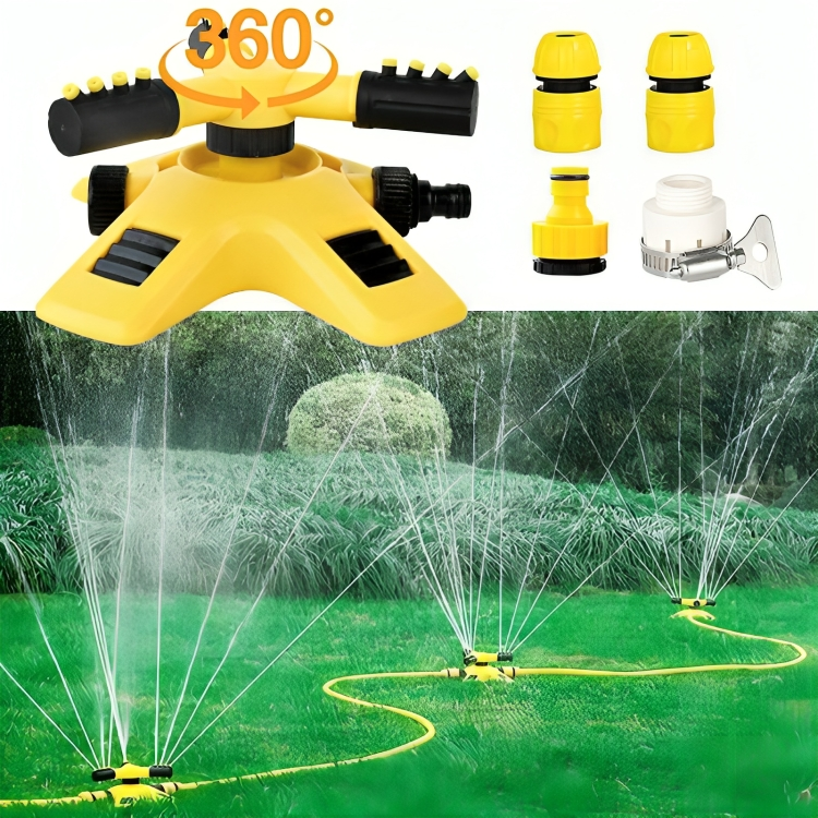 Zavlažovač AquaFlow 360 pro zahrady zajišťuje efektivní zavlažování