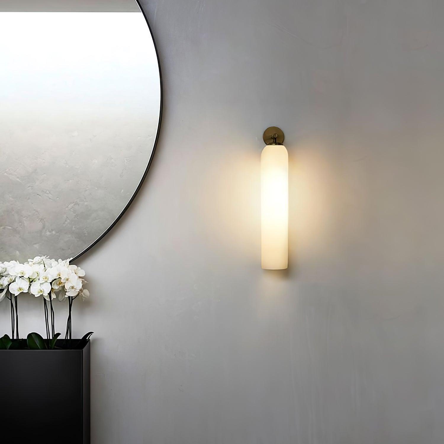 LumaGlass Wandlamp Moderne Glazen Wandkandelaar voor Gezellige Ruimtes