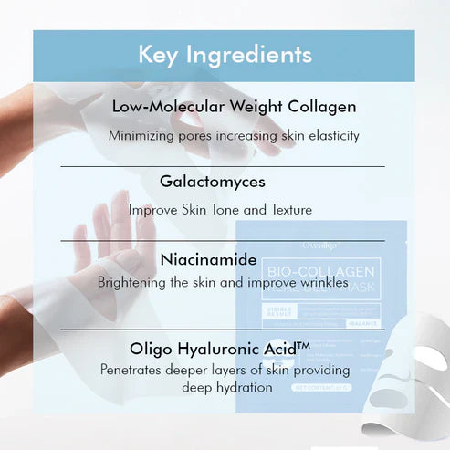 Máscara Hidratante Bio-Colagénio Aurelia Glow para Radiância