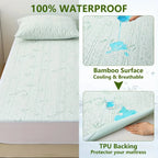 Cooling fitted sheet for fresh and comfortable sleep