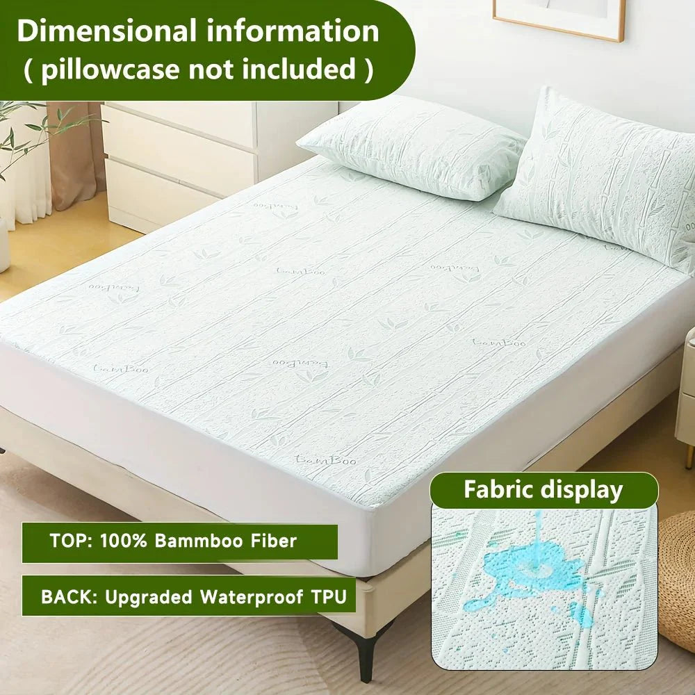 Cooling fitted sheet for fresh and comfortable sleep