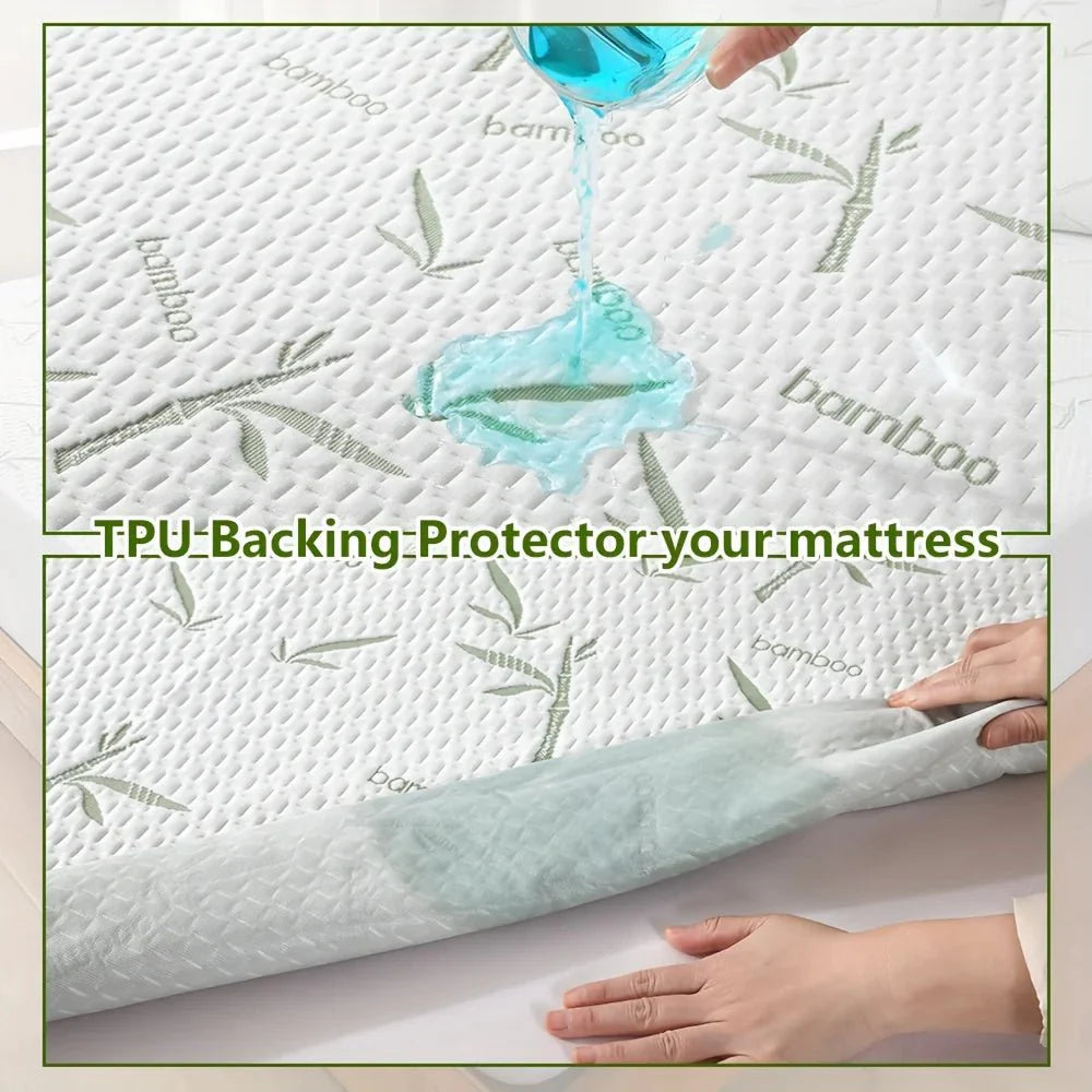 Cooling fitted sheet for fresh sleep comfort