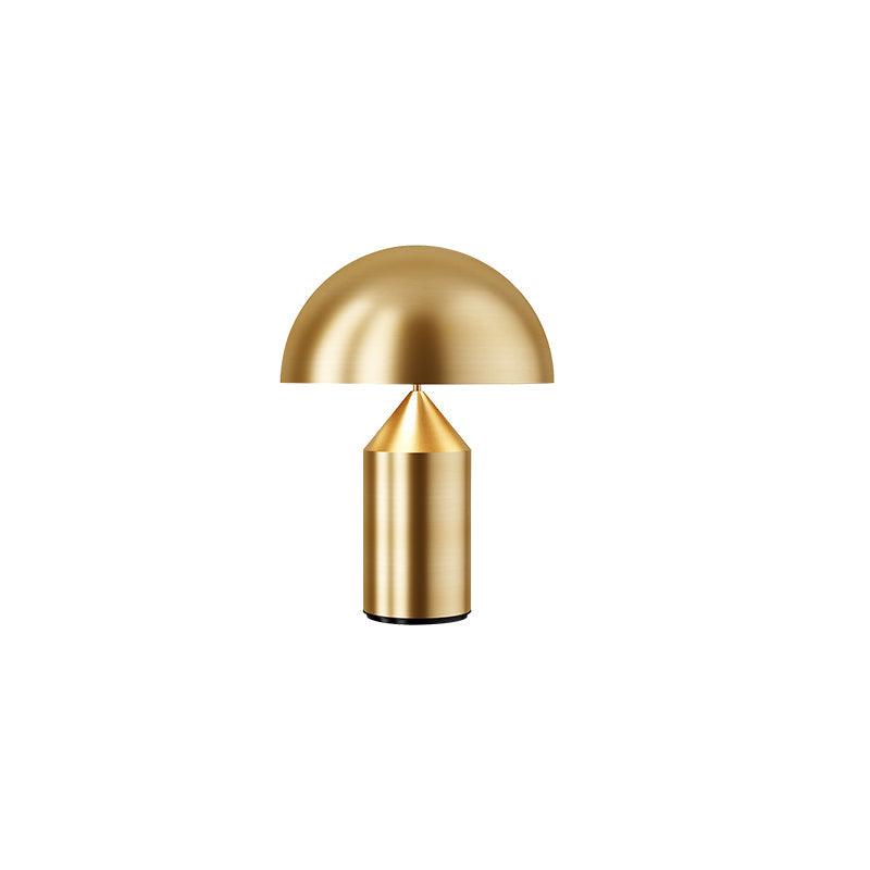 Atollo | Lunaro Sculptural Metal Table Lamp In Italian Style