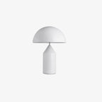 Atollo | Lunaro rzeźbiarska metalowa lampa stołowa w stylu włoskim
