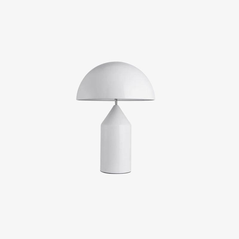 Atollo | Lunaro Sculptural Metal Table Lamp In Italian Style