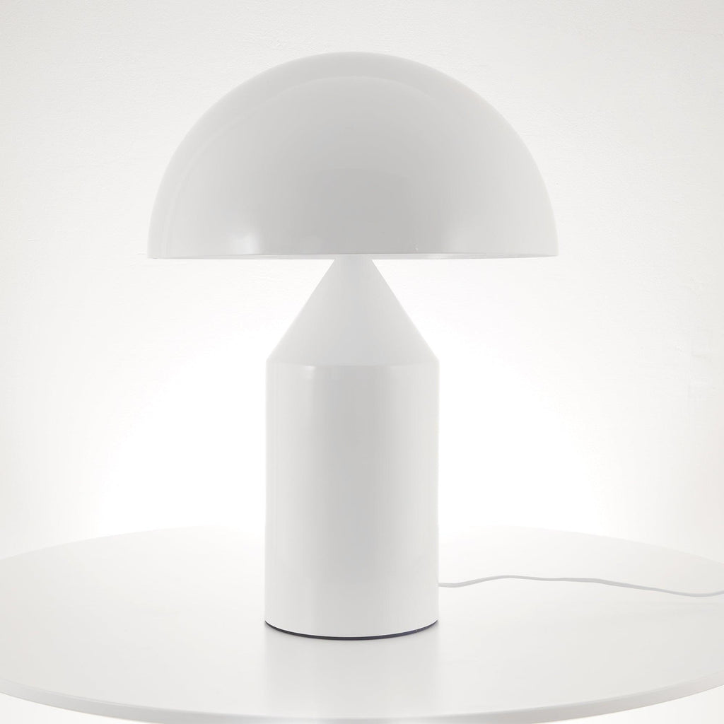 Atollo | Lunaro Sculptural Metal Table Lamp In Italian Style