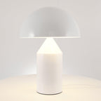 Atollo | Lunaro rzeźbiarska metalowa lampa stołowa w stylu włoskim