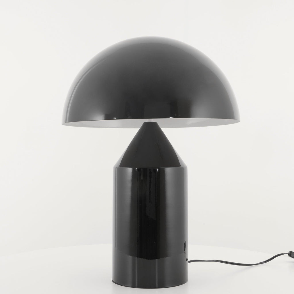 Atollo | Lunaro Sculptural Metal Table Lamp In Italian Style