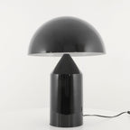 Atollo | Lunaro rzeźbiarska metalowa lampa stołowa w stylu włoskim