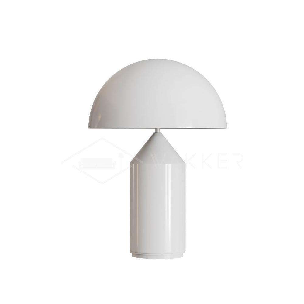 Atollo | Lunaro Sculptural Metal Table Lamp In Italian Style