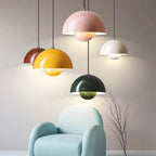 Kirrea V2 LED Pendant Light With Flower Pot For Scandi Bedroom