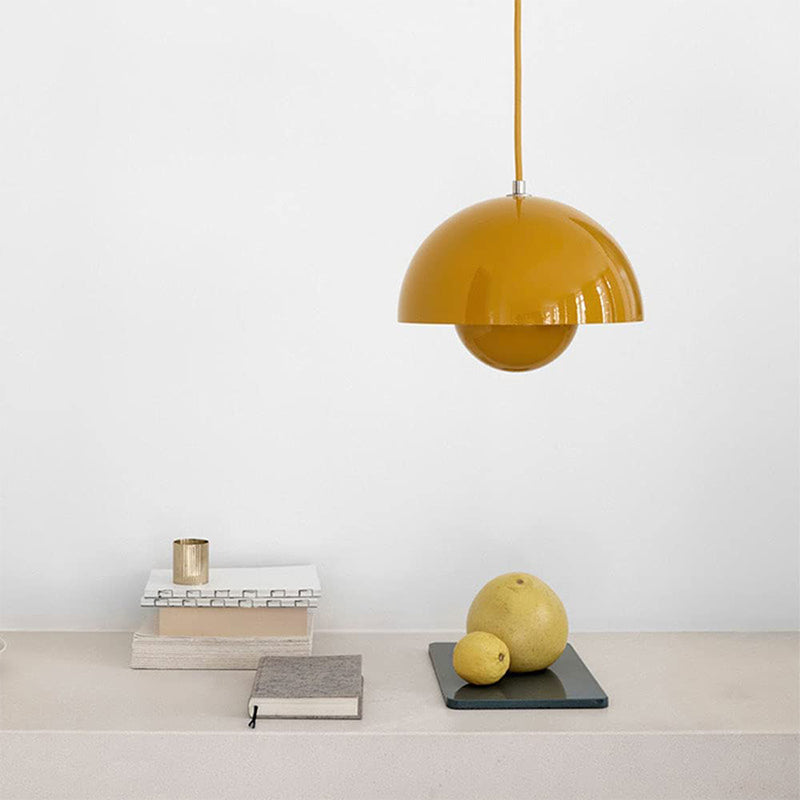 Kirrea V2 LED Pendant Light With Flower Pot For Scandi Bedroom