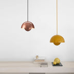Kirrea V2 LED Pendant Light With Flower Pot For Scandi Bedroom