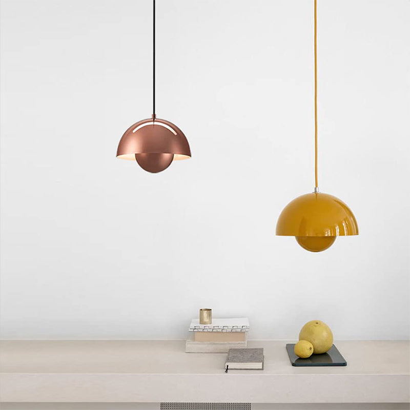 Kirrea V2 LED Pendant Light With Flower Pot For Scandi Bedroom