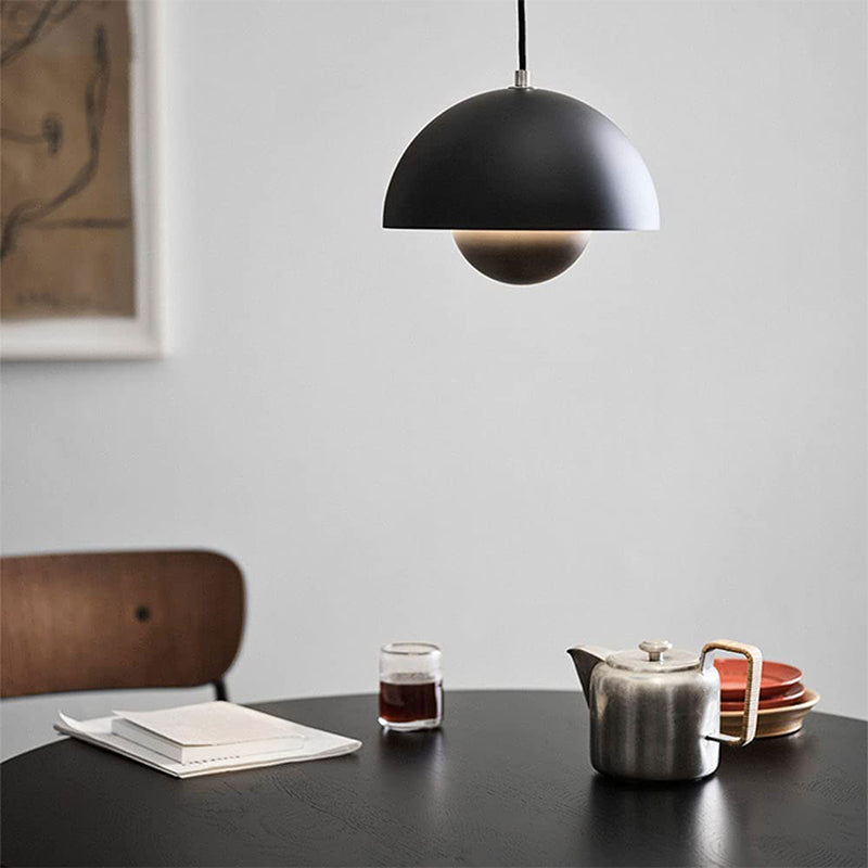Kirrea V2 LED Pendant Light With Flower Pot For Scandi Bedroom