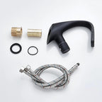 ברז כיור מפל מודרני CascadeFlow עם ידית אחת