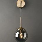 Lunara Glas-Wandlampe