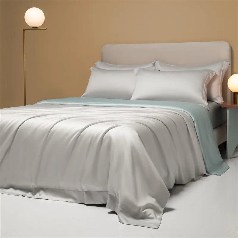 Cooling Bed Cover Made from High-Quality Bamboo Fiber for Elegant Sleep Comfort