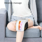 جهاز تدليك الركبة مع وسادة هوائية للعجن، علاج حراري، وضوء أحمر للاستخدام المنزلي