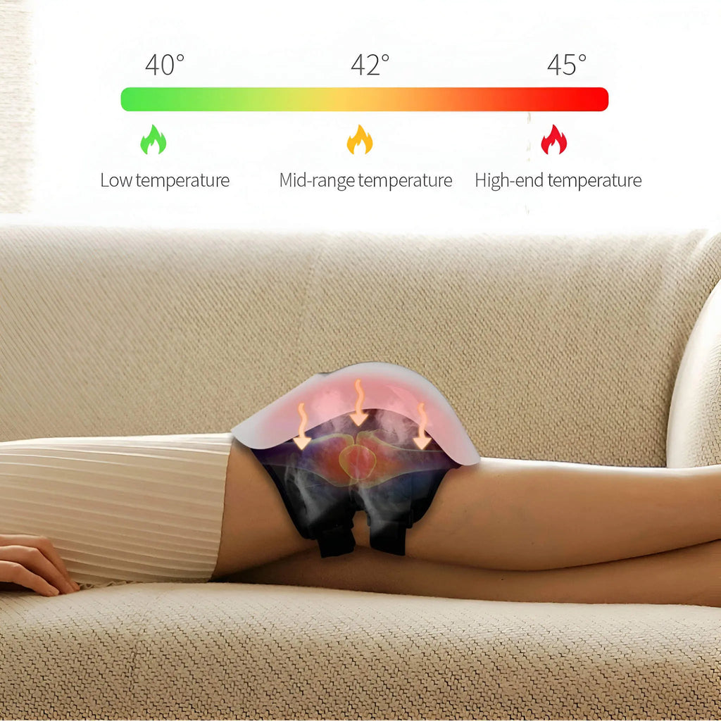 جهاز تدليك الركبة مع وسادة هوائية للعجن، علاج حراري، وضوء أحمر للاستخدام المنزلي