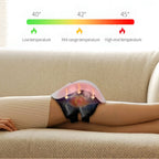 جهاز تدليك الركبة مع وسادة هوائية للعجن، علاج حراري، وضوء أحمر للاستخدام المنزلي