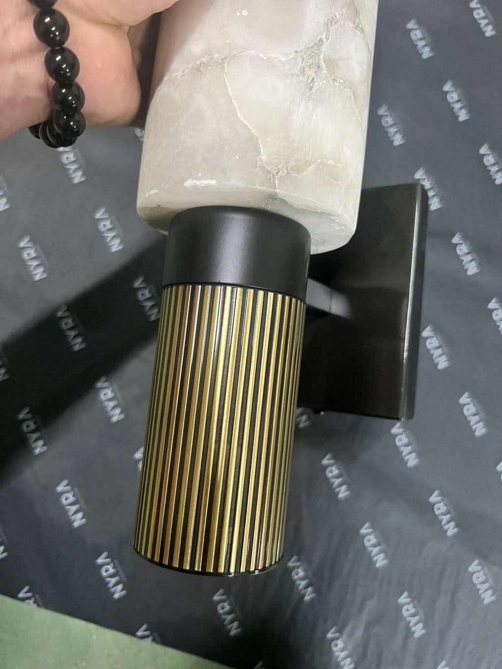 Loxley | Marmor Væglampe