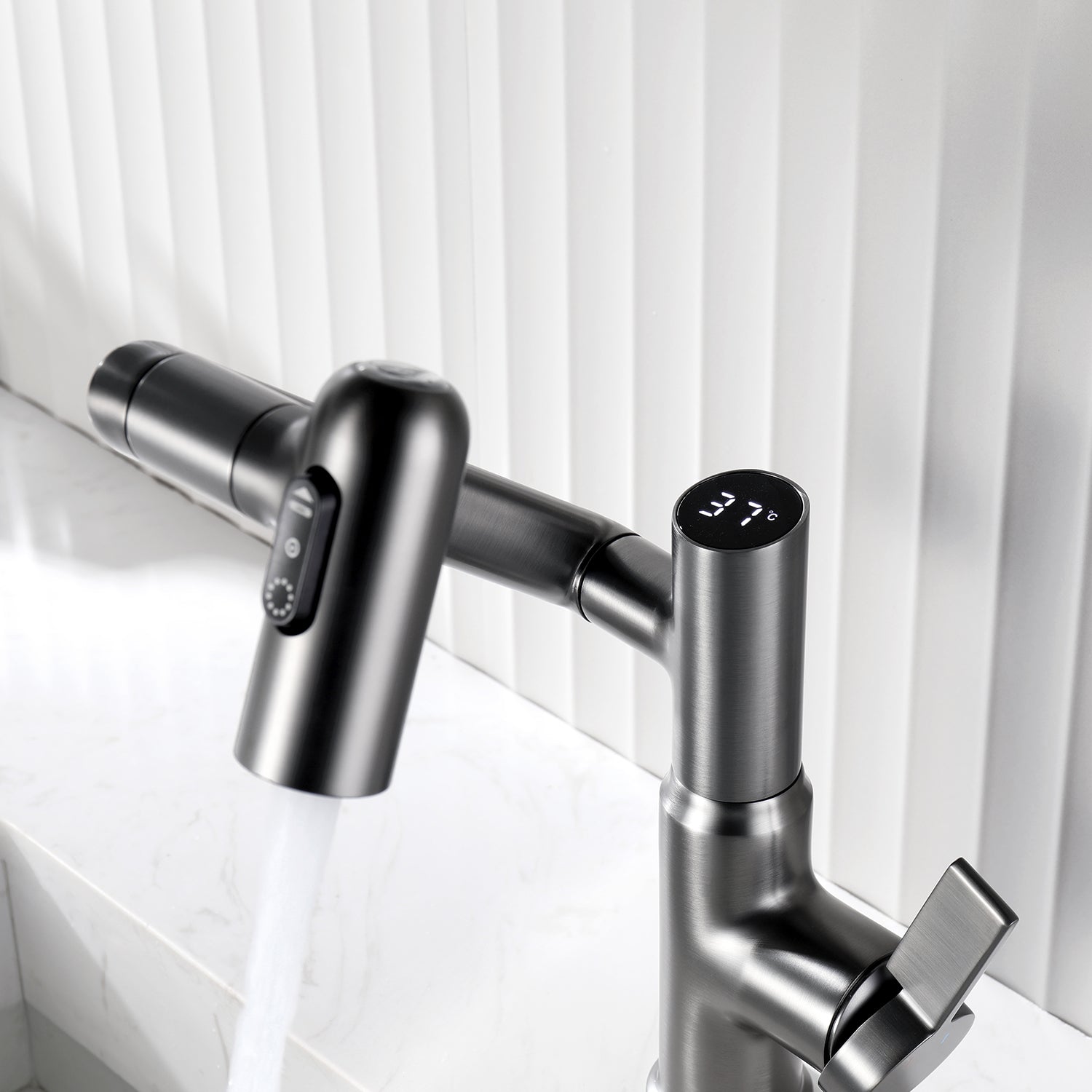 Smart Digital Basin Faucet for Hot and Cold Water | Petprovac
