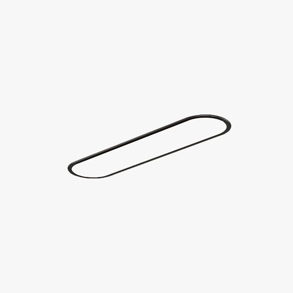 NovaOval Slanke Ovale Plafondlamp voor Woonkamers en Huizen