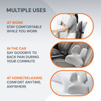 家庭用および事務所用調節可能な記憶泡腰当てクッション