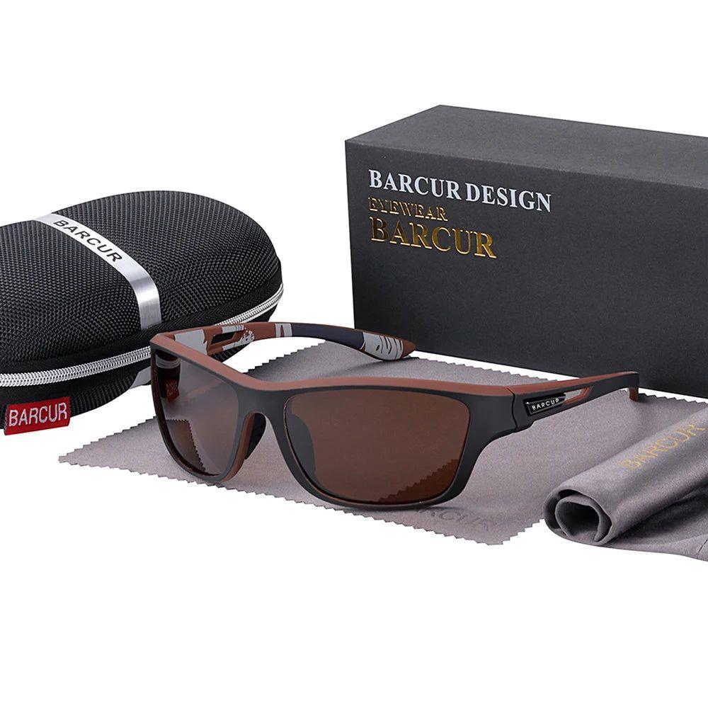 Barcur Herrsport Polariserade Solglasögon med UV400-skydd